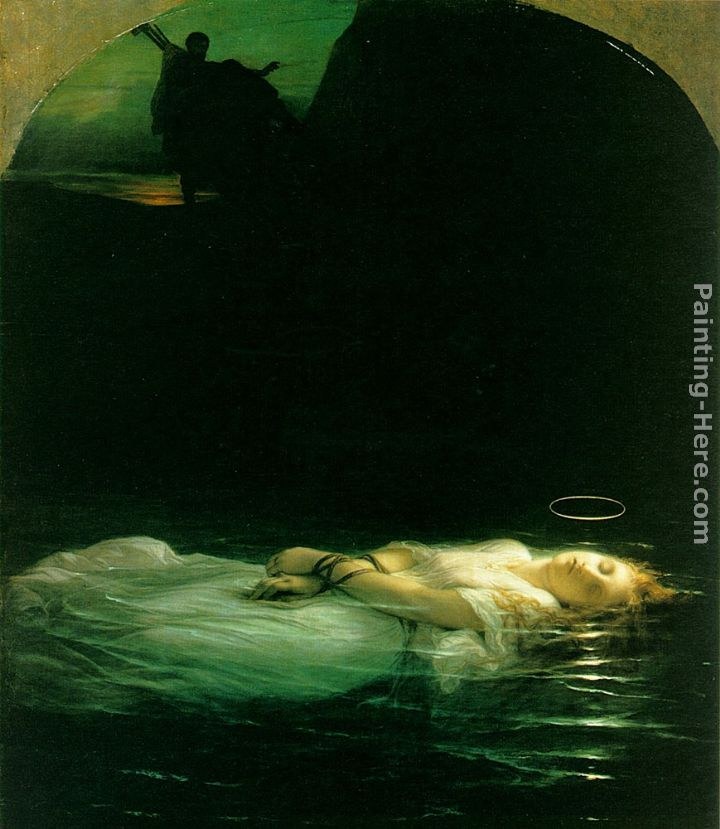 Paul Delaroche Young Christian Martyr